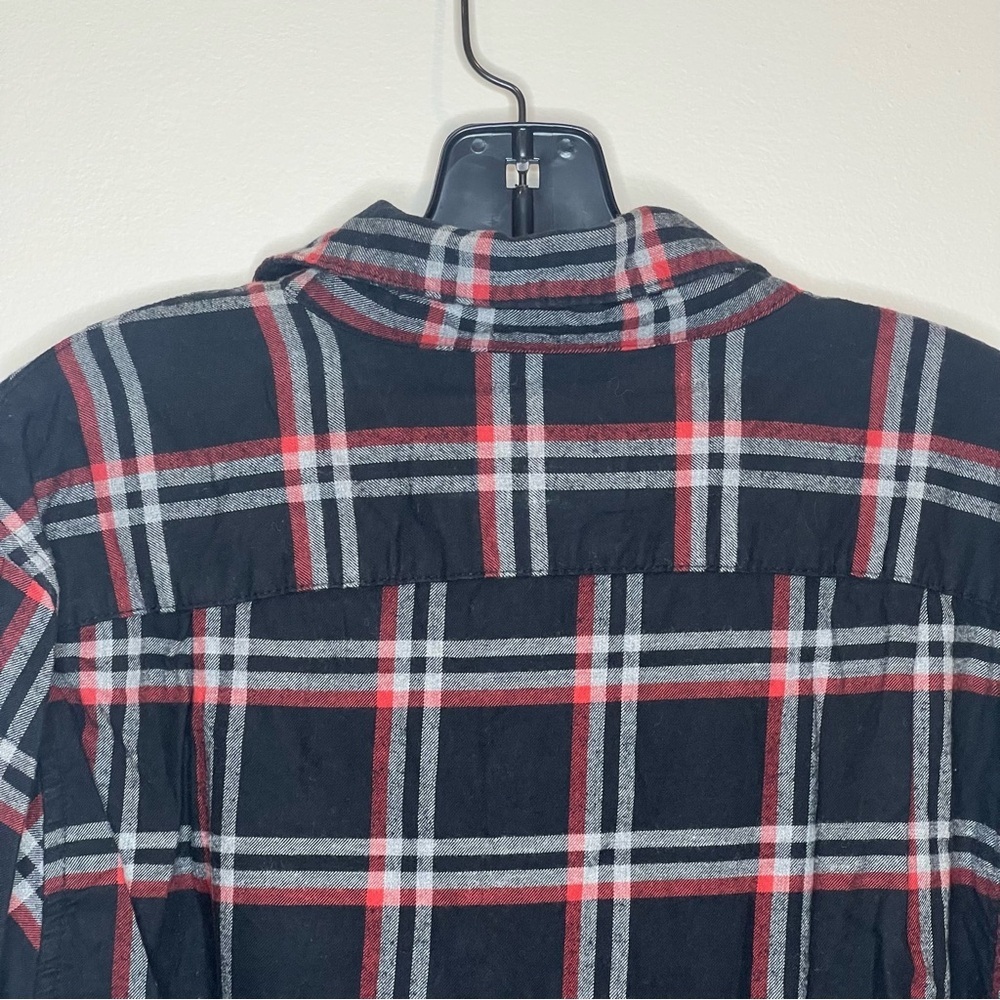 Goodfellow & Co Men’s Medium Button Up Long Sleeve Multicolor Plaid - Picture 4 of 5